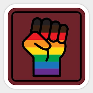 Black Pride Sticker